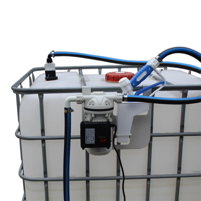 230V Adblue® IBC side mount pump kit c/w manual nozzle